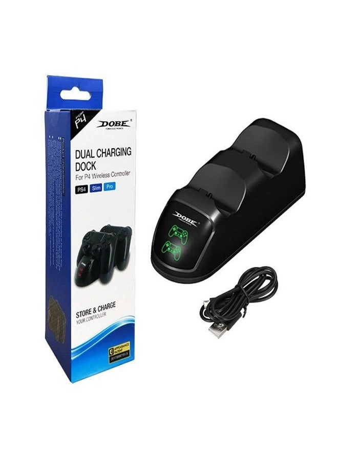 Dobe Dual charging dock - Wireless PS4 PS3