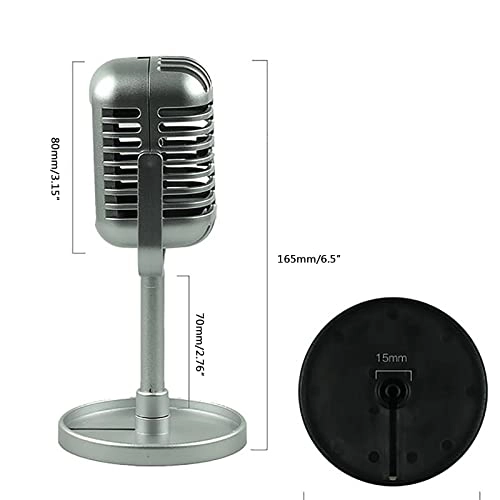 Retro Microphone - 165mm/6.5-inch 1x Kids