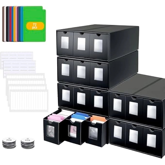 rayihni Trading Card Storage Box - 18000+ pcs