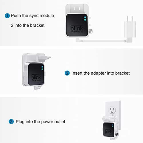 Blink USB Flash Drive - 256GB USB 3.0 + Outlet Wall Mount - Blink Sync Module 2