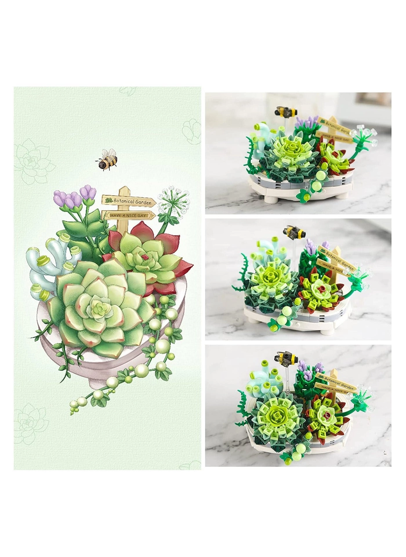 Mini Brick Bonsai - 389 pcs