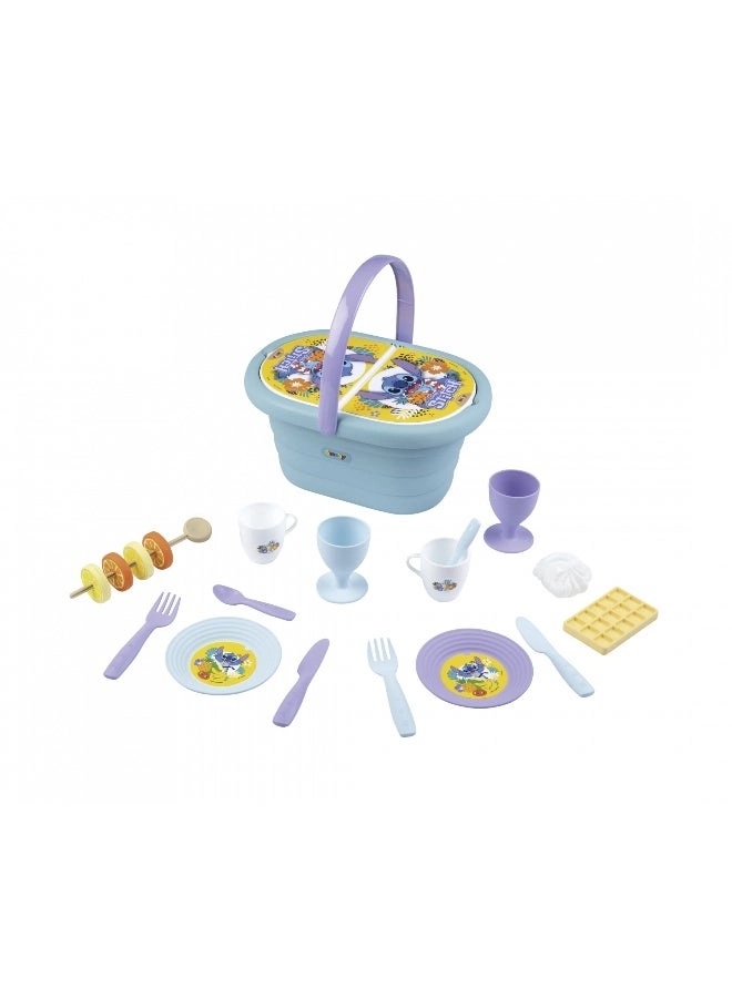 Stitch Picnic Basket Playset - 19 pcs (3032163125105)