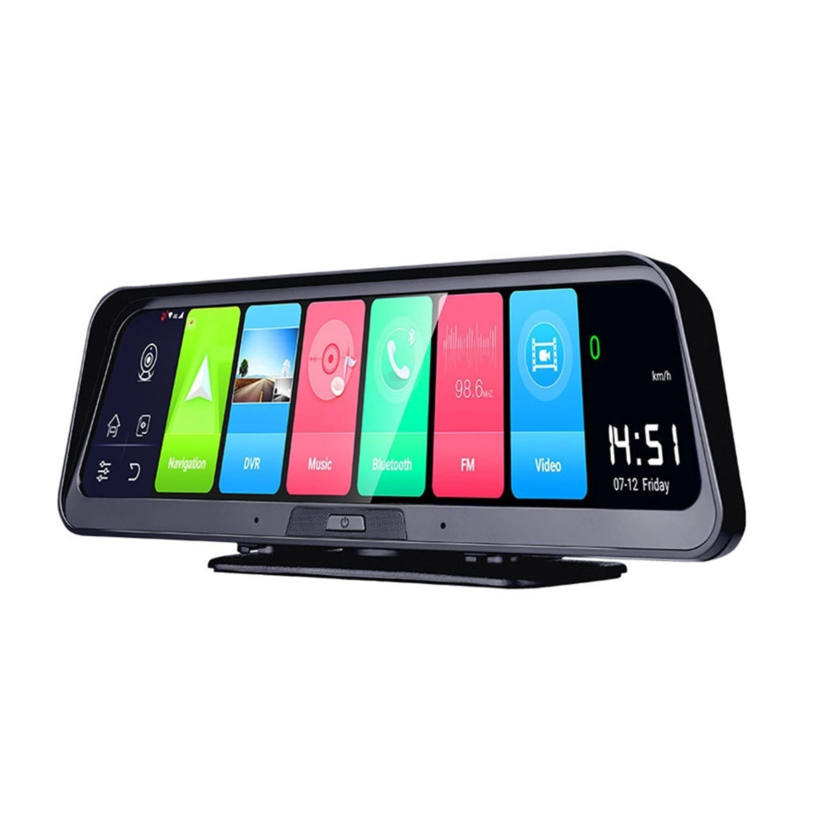 JACOJE Dash Cam Mirror - FHD 1080P