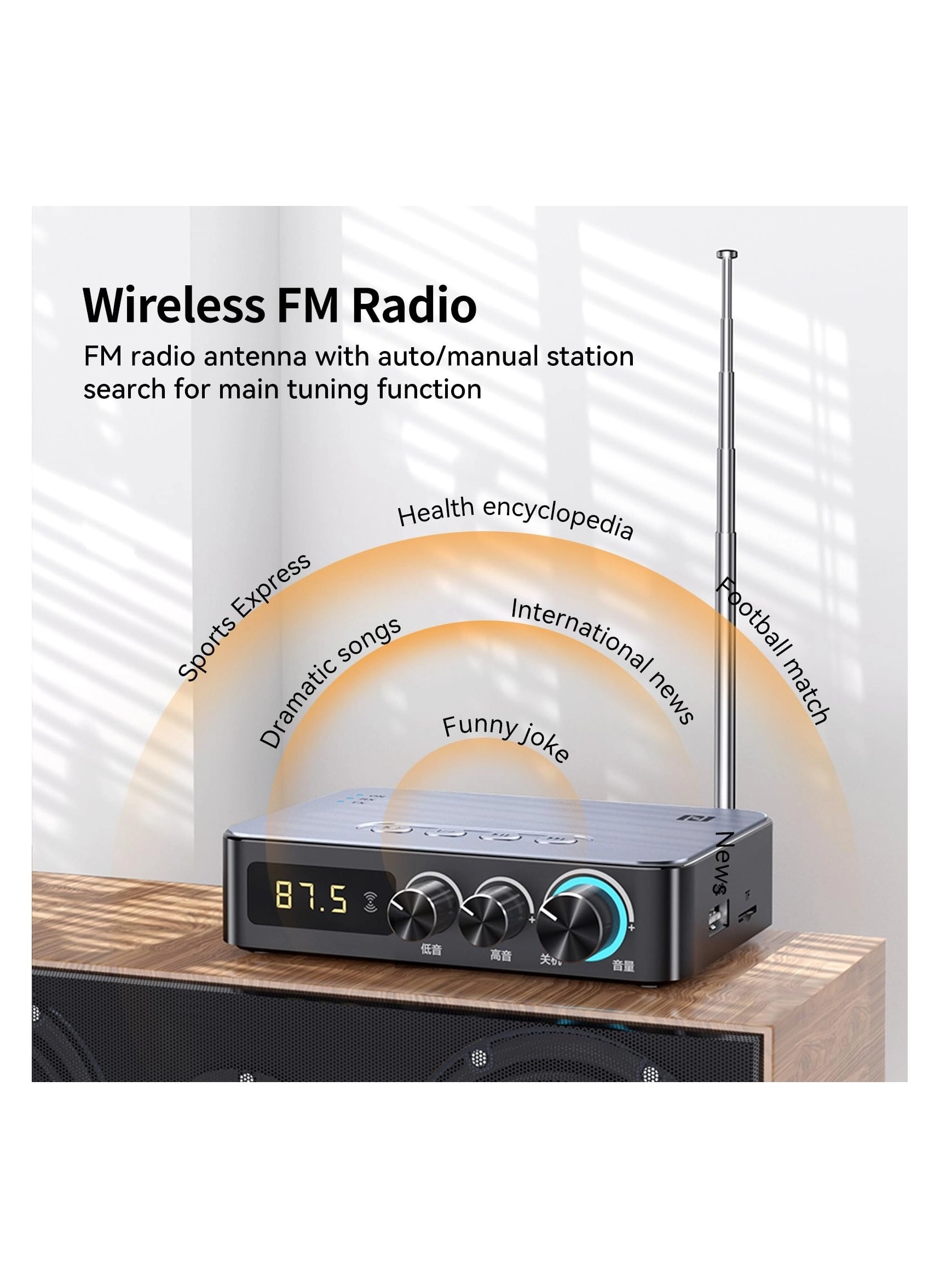 Bluetooth 5.1 Receiver for Home Stereo 5.1