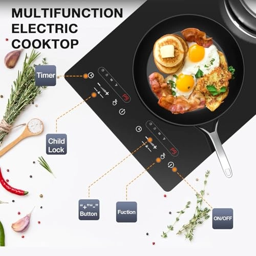 Stove Top 2 Burner Electric hob