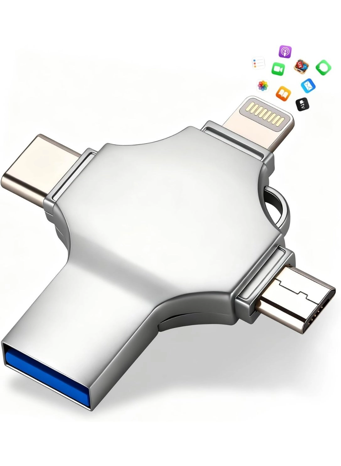 INSIJAM USB Flash Drive - USB 3.0 4-in-1