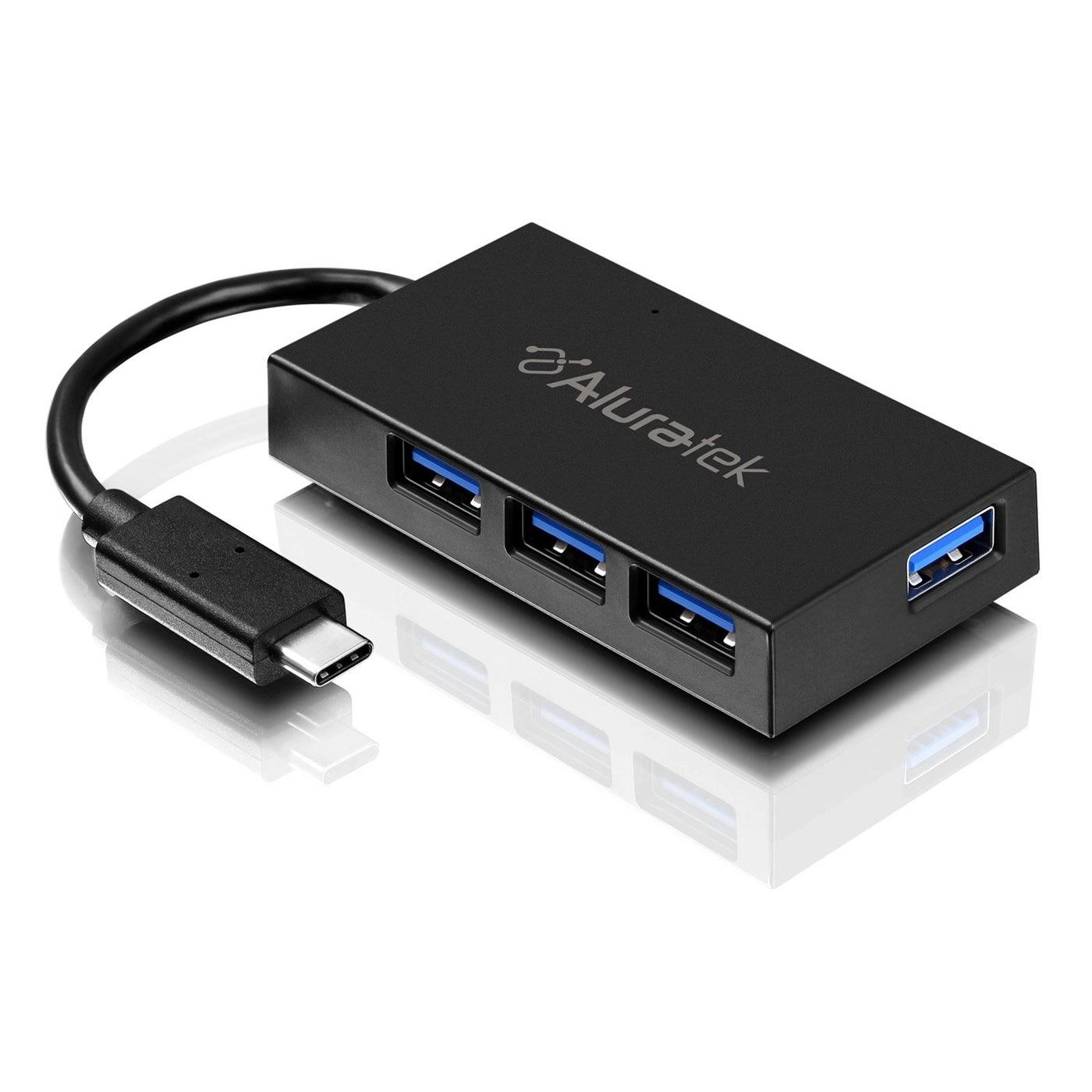 Aluratek USB 3.1 Type-C Hub - 4-Port 5Gbps