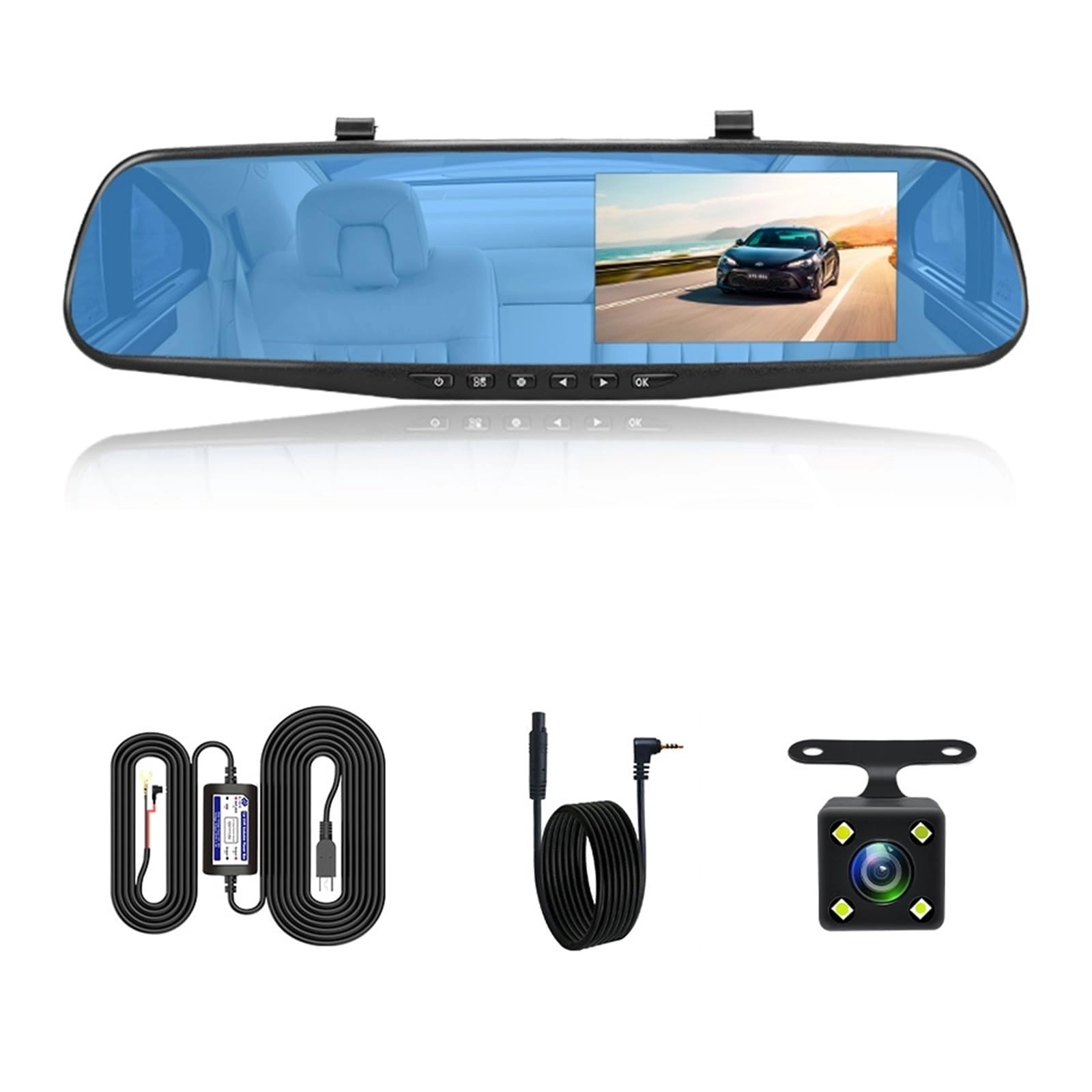 TENGFEIBAIHUO Rear View Camera Dashcam - 1920*1080P 640*480P