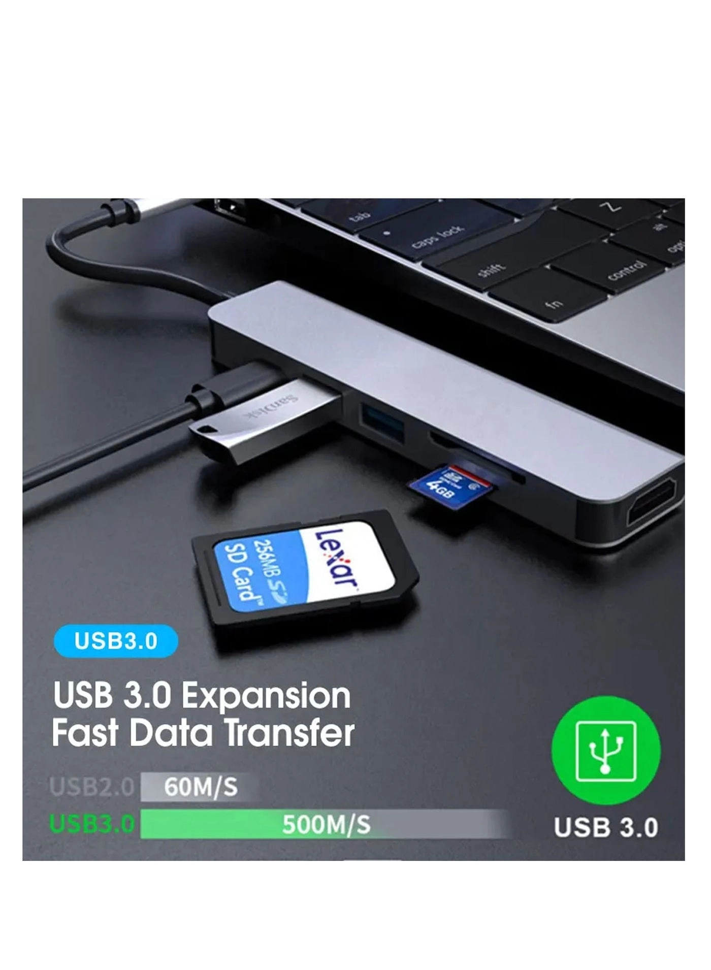 HUB-7IN1 - 4K HDMI 100W PD