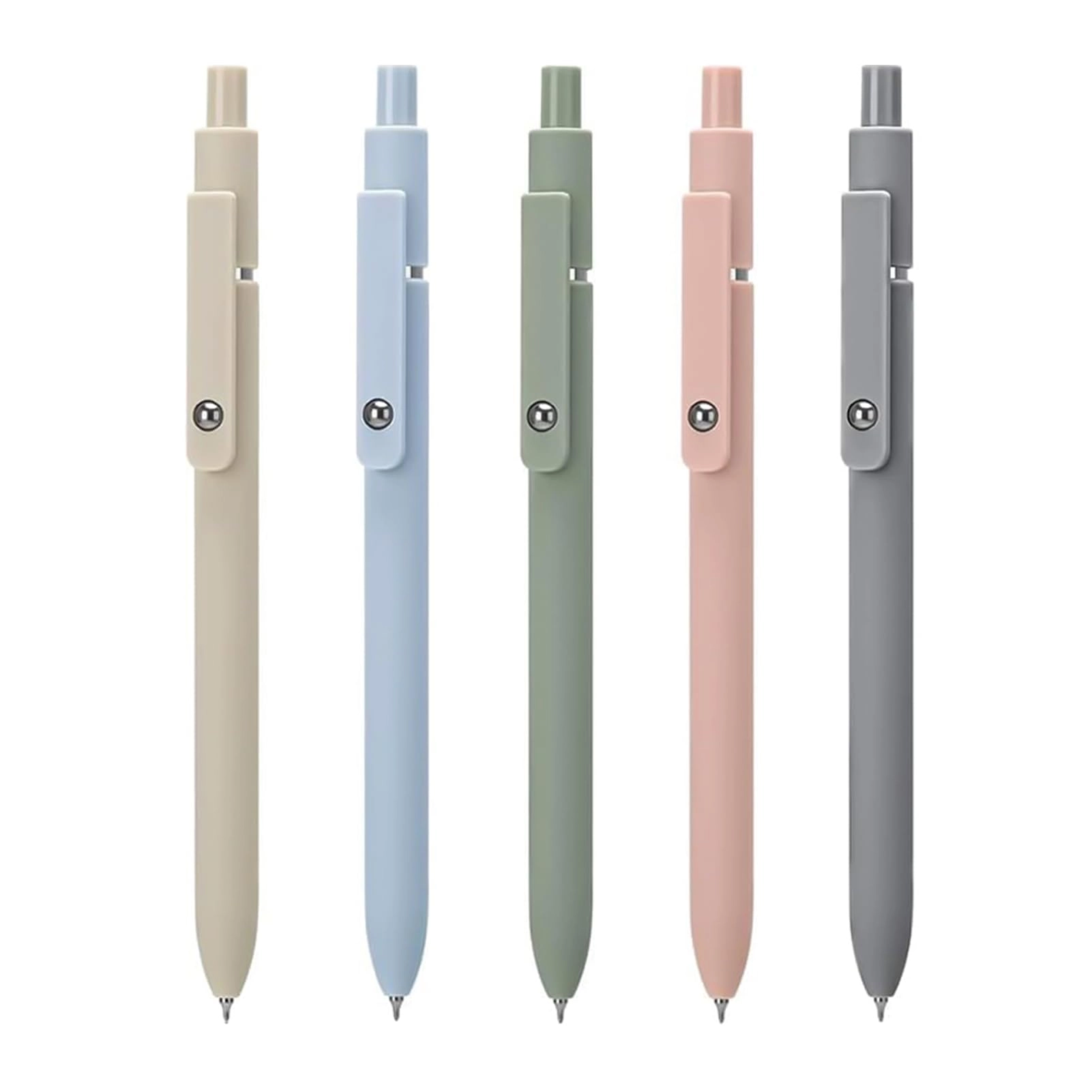 Gel Pens - 5 Pcs 0.5mm
