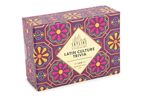 Latin Culture Trivia - English 5 years and up 140 cards