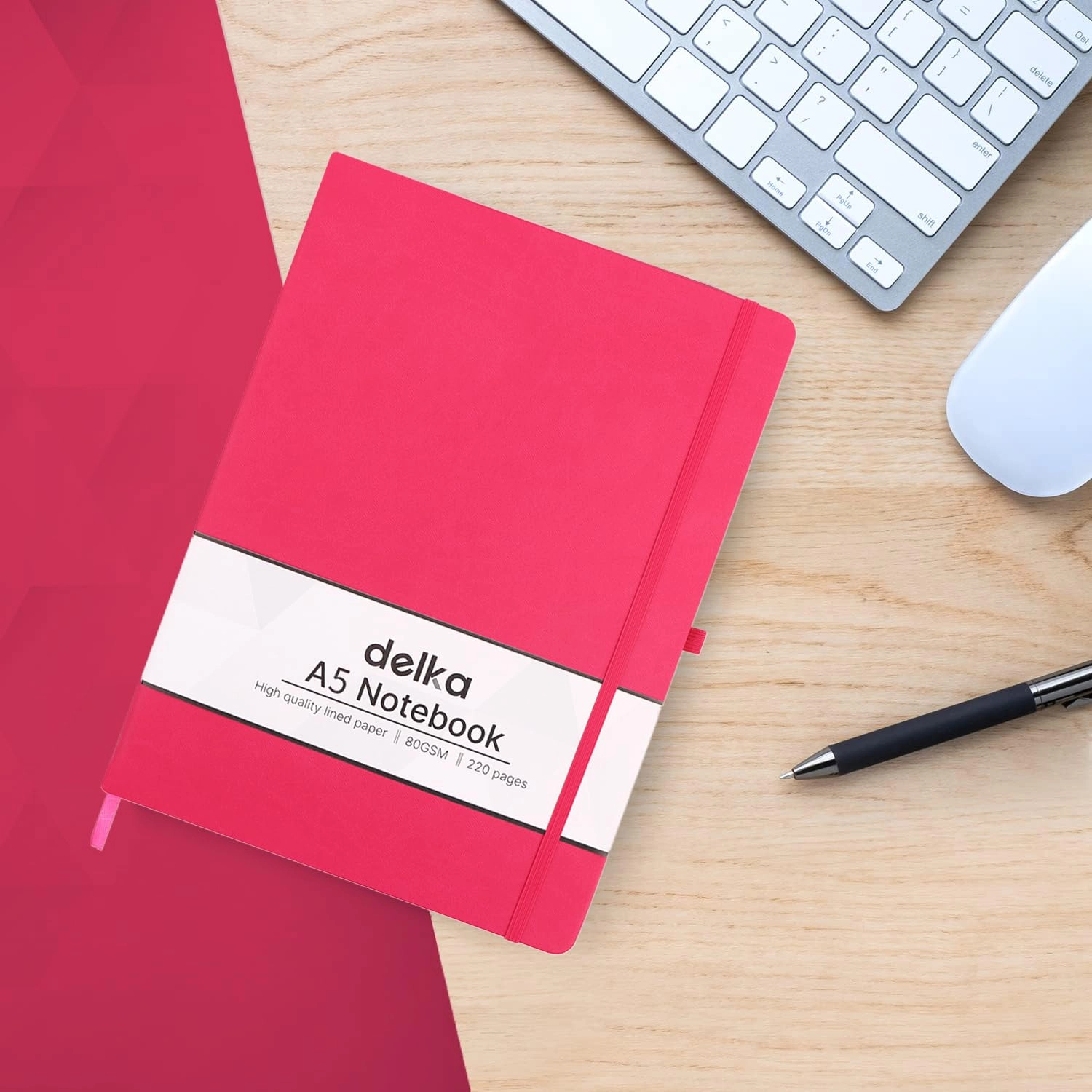 A5 Notebook A5 Hardcover - Lined 110 Sheets