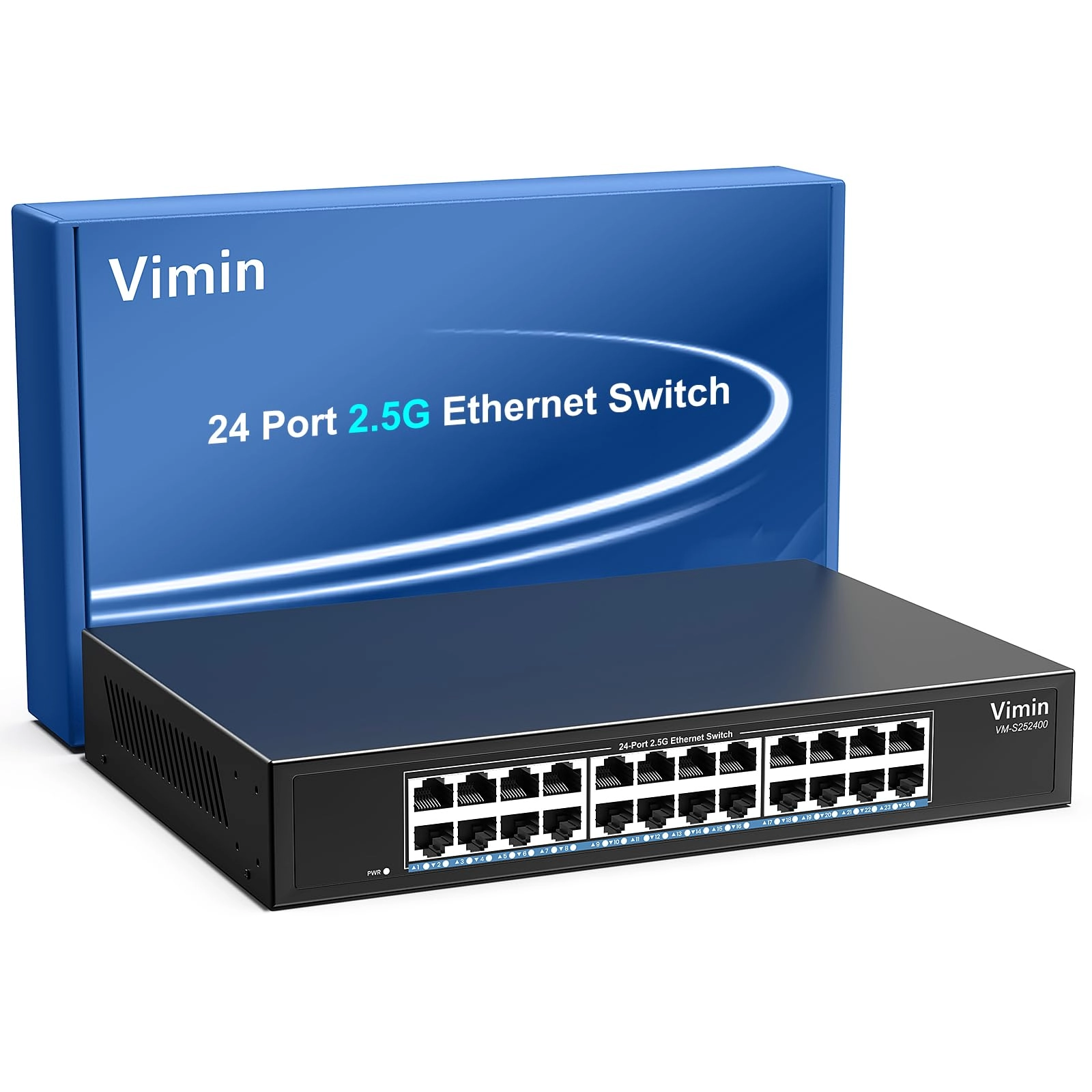 VIMIN 16x2.5G Ethernet Switch - 16-ports