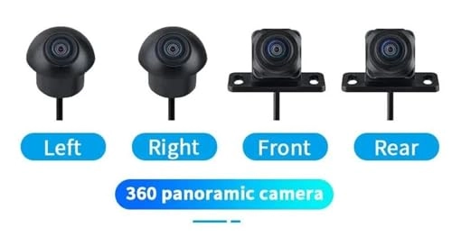 Rear View Camera Fisheye - Night vision Wired 1080P