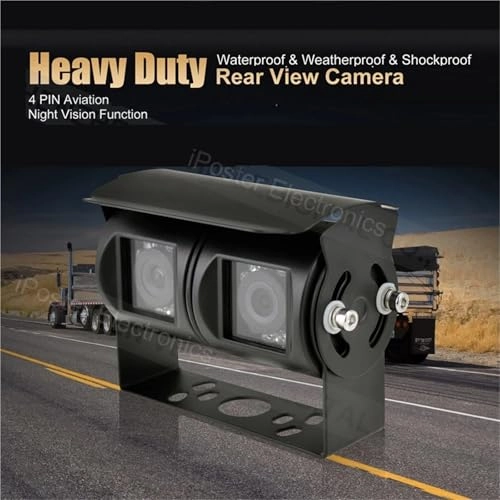 dual lens truck camera kit - Night vision 752*582 pixels