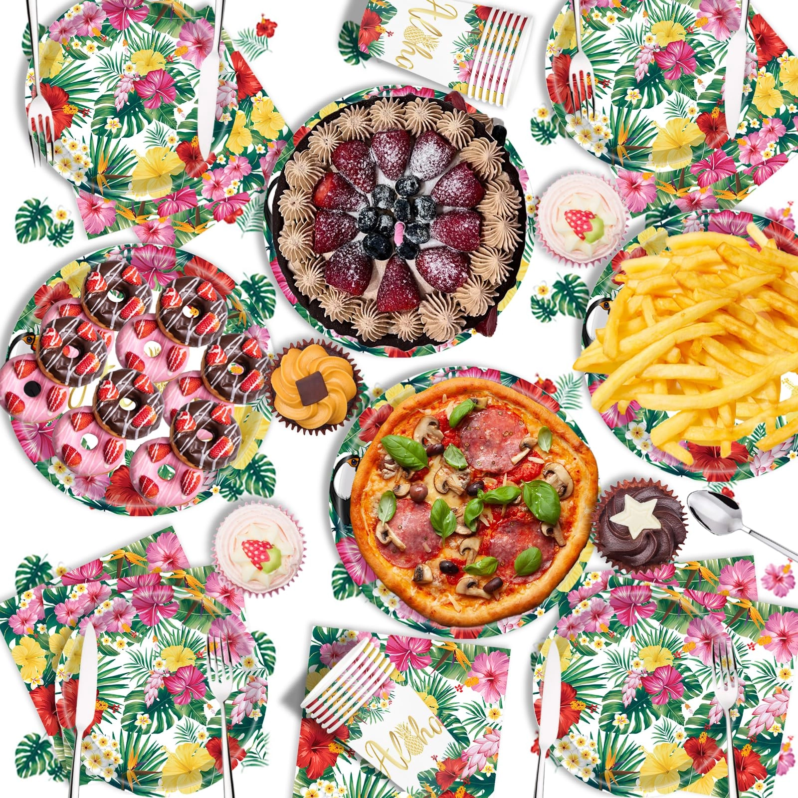 Party Tableware Set - 16 Birthday