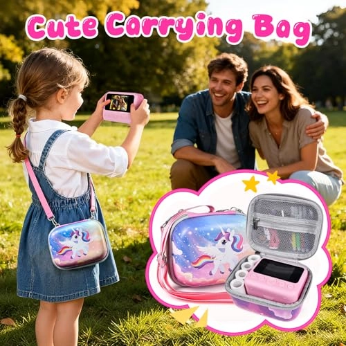 Kids Instant Print Camera - 30MP 1080P 32GB
