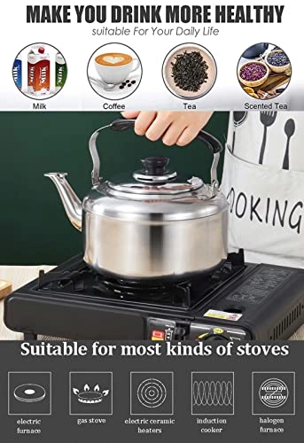 Stovetop Induction Whistling Kettle - 5L