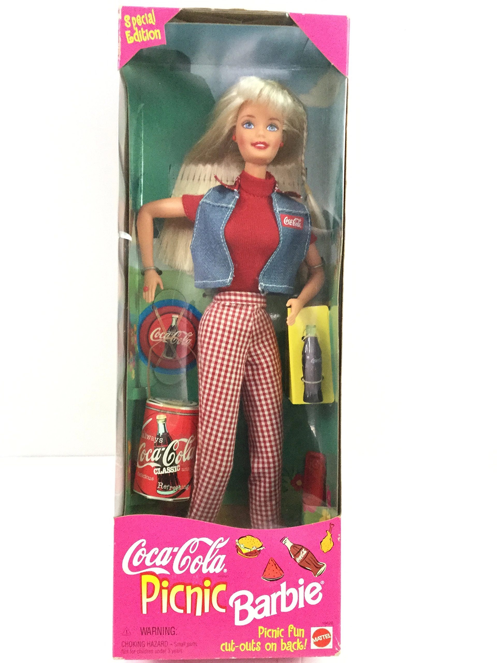 Mattel Coca Cola Picnic Barbie - Special Edition 1997 Ages 15+