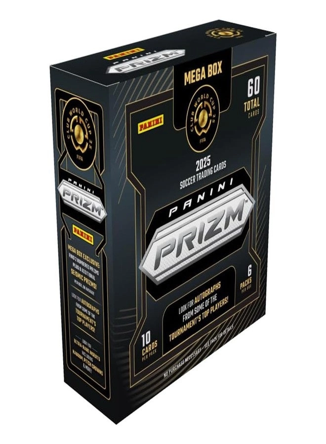 Panini Prizm Club World Cup Soccer Mega Box - 2025 FIFA Exclusive Prizms Rookies Inserts
