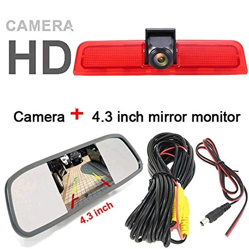 Car Mirror Monitor - 4.3 inch + Rear View Camera - 1280 x 720