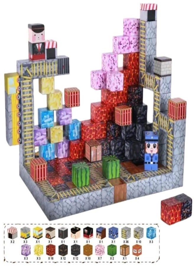 Elecart Magnetic Blocks - 133 pcs