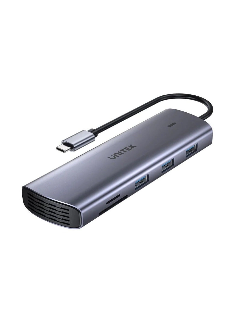 D1113A - 9-in-1 USB-C Hub 3x USB-A 5Gbps HDMI 4K@30Hz PD 100W