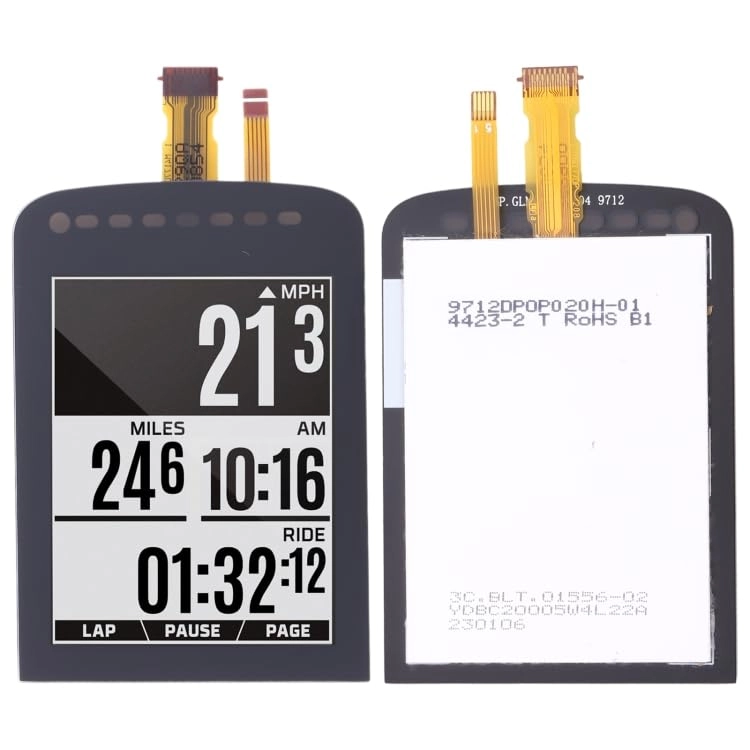 HUAIGNZDF Watch Spare Part Elemnt Bolt V2 - LCD Screen Cycling Computer