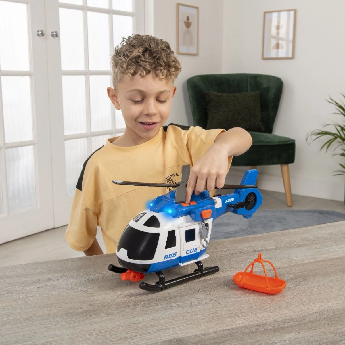 Rescue Helicopter - Light & Sound Large