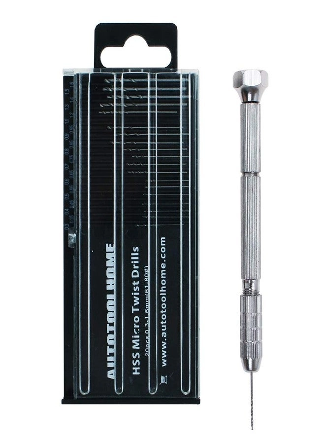 Precision Pin Vise - Copper 20pc 0.3-1.6mm