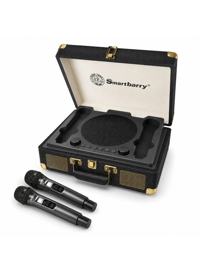 Karaoke Bluetooth Speaker - 2 Microphones