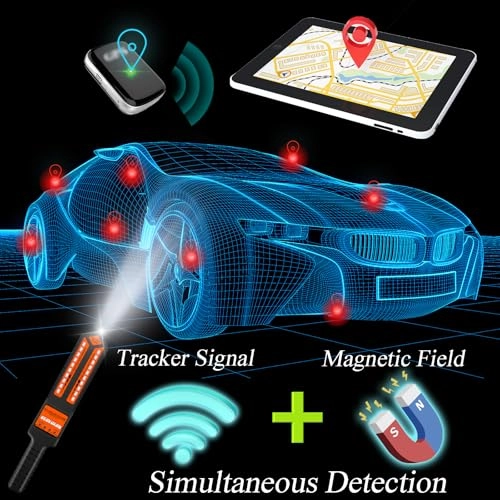 Hidden Camera Detector - black Battery Powered