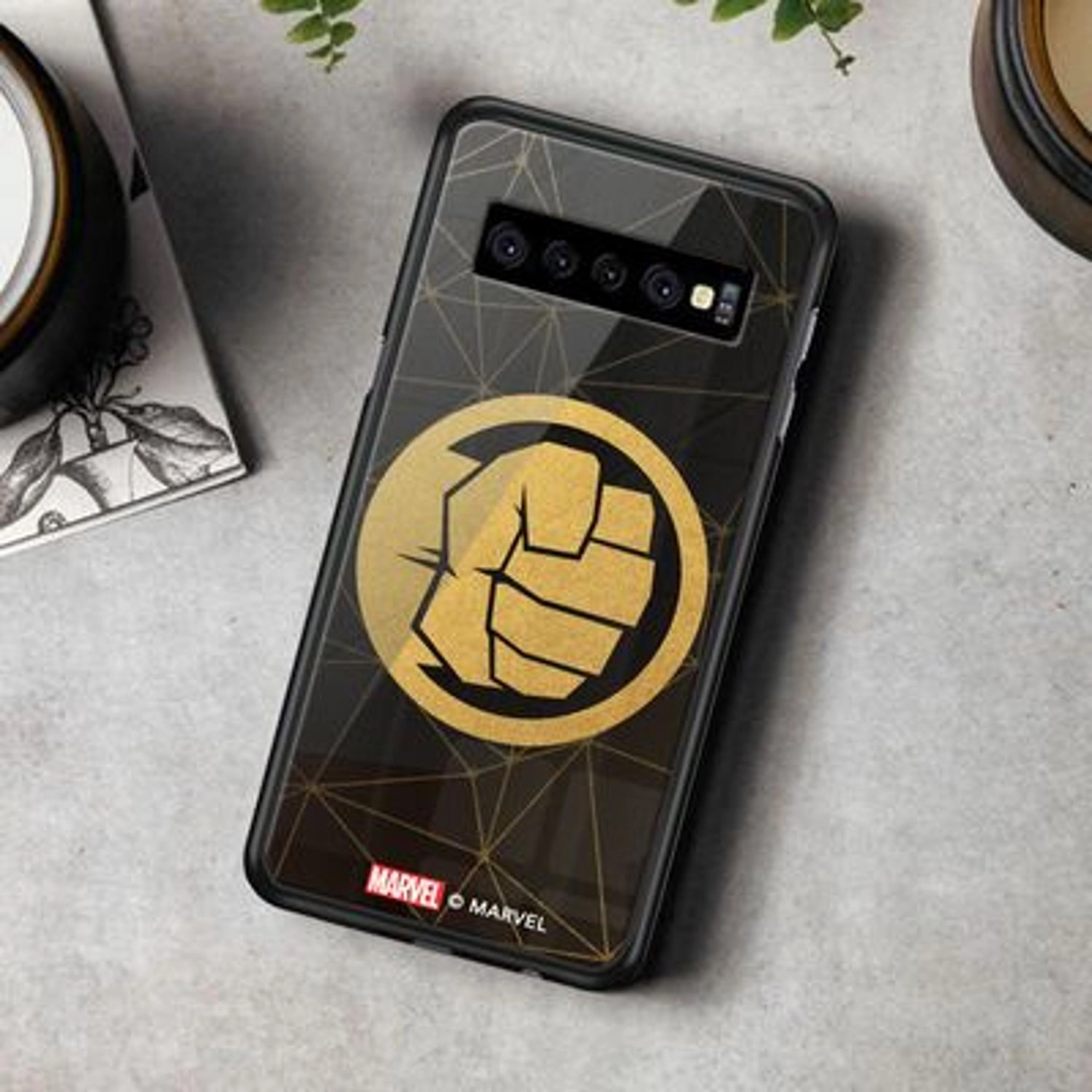 Hulk Logo Back Case for Galaxy S10