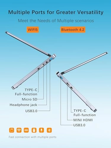 Mini Laptop - 10.5'' N150 16GB DDR4 512GB NVMe SSD