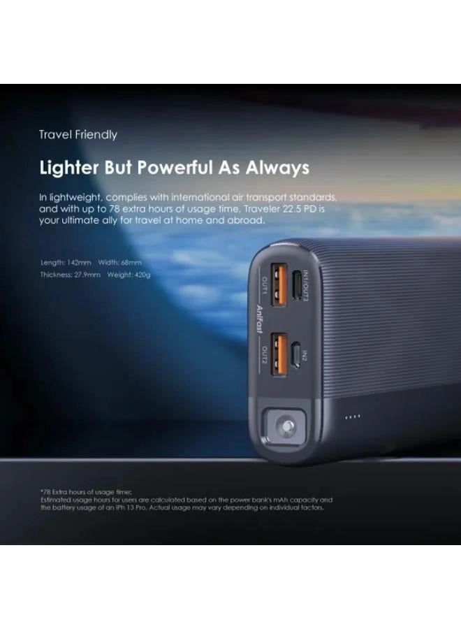 Traveler 22.5 PD - 20000 mAh 22.5W