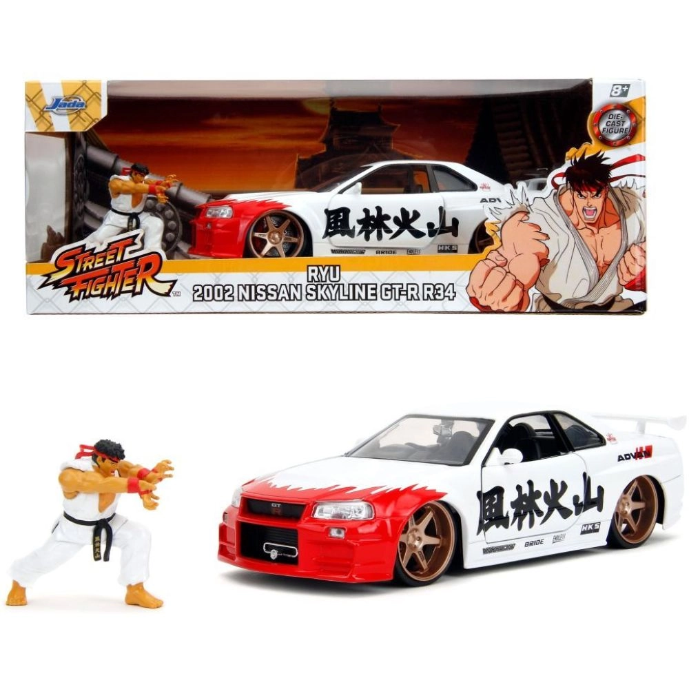 Jada Toys Nissan Skyline Gt-R R34 - 1:24