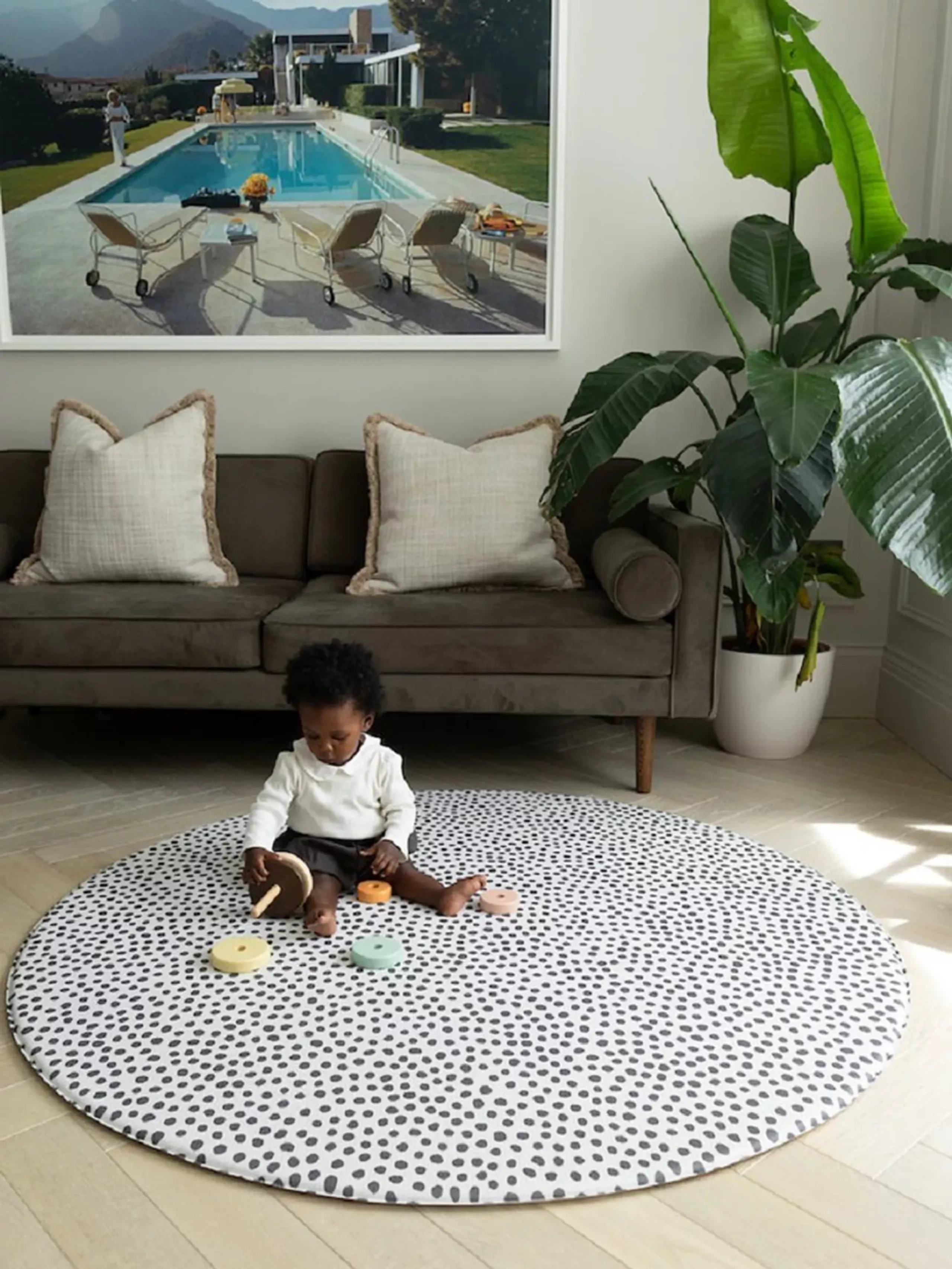Round Reversible Playmat - The Acorn & Brer Rabbit 0 to 24 months
