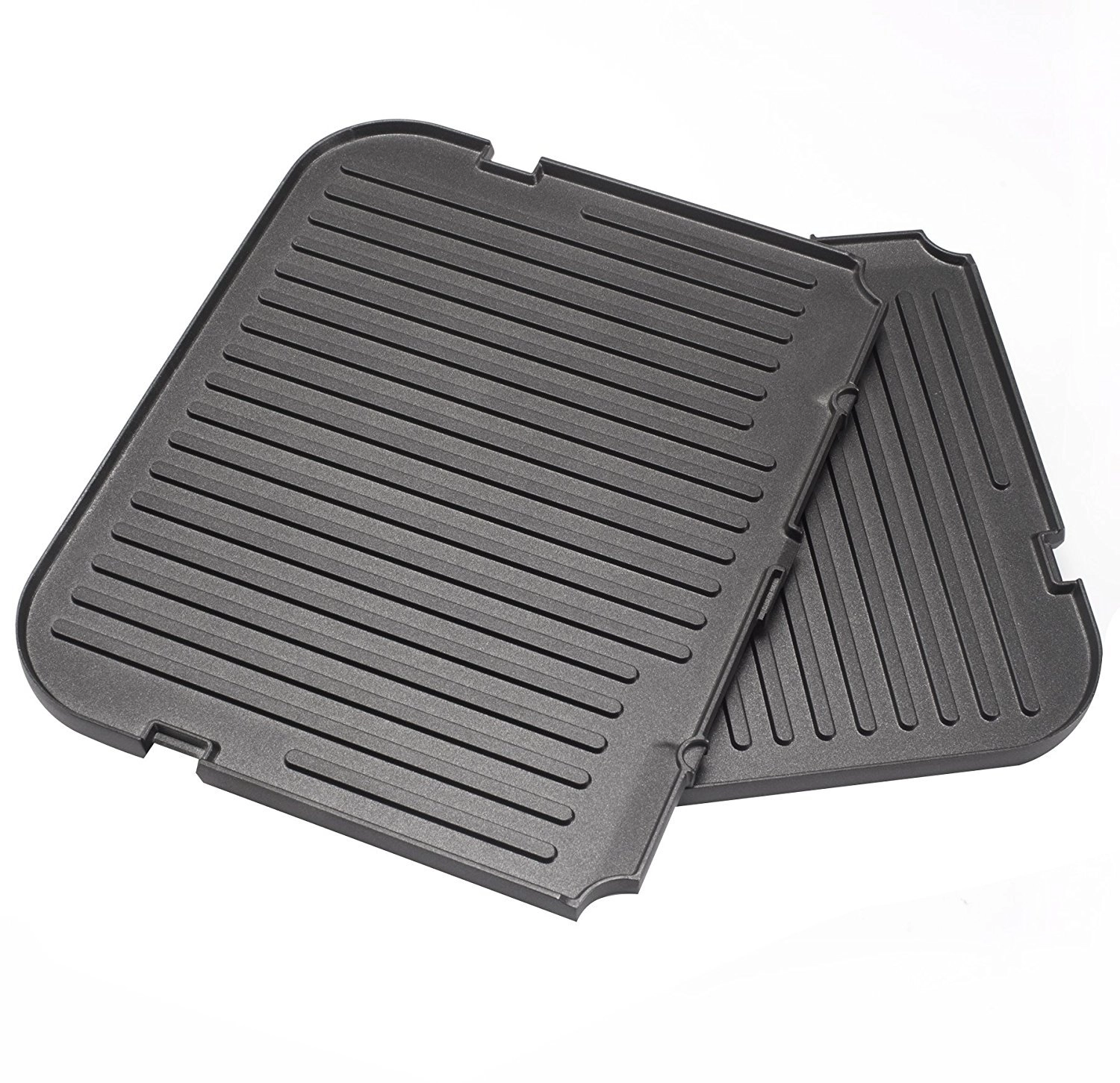 USKITCHEN Reversible Grill/Griddle Plate - 200-Square-inch Cooking Surface
