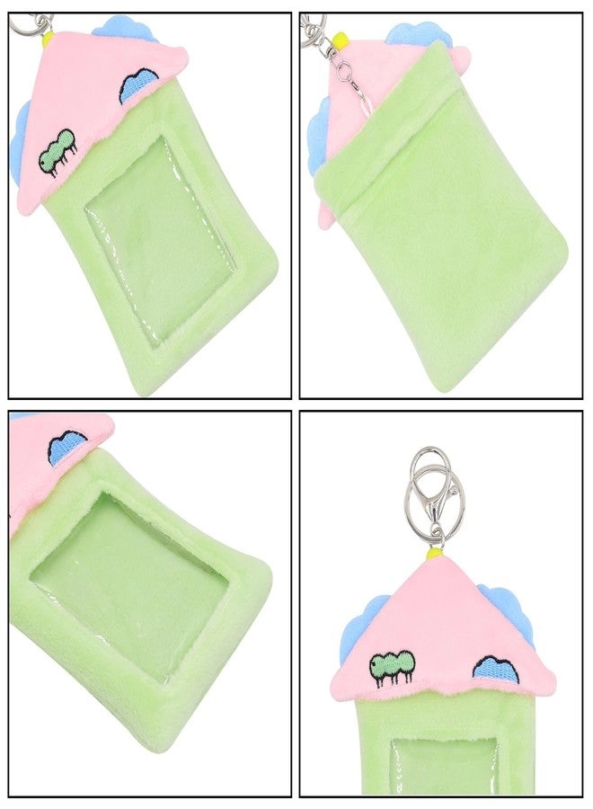 Postcard Sleeve - Plush Keychain ID Bus Card Cover