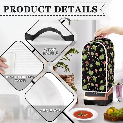 Kitchen Appliance Cover - Cute Frog Fabric