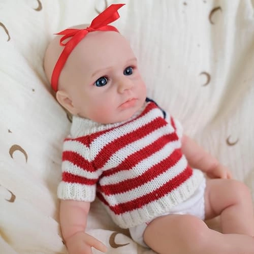 Reborn Baby Doll - 12 inch Vinyl Girl Ages 3+