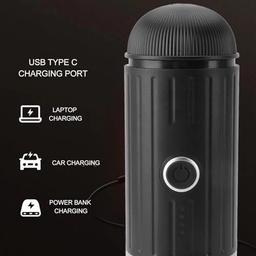 Portable Travel Coffee Maker - 80ml capsules and coffee powder