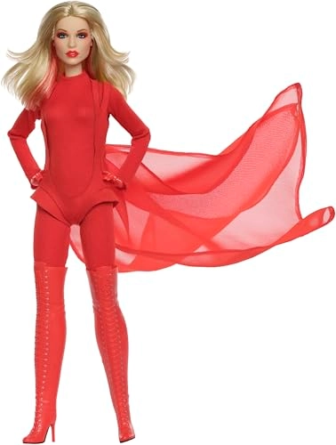 Kylie Minogue Collectible Doll - Signature Music Series Red Overalls Ages 6+