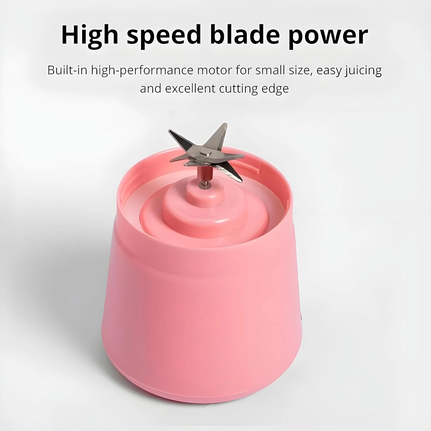 Mini Portable Blender - 6 Blade USB Rechargeable