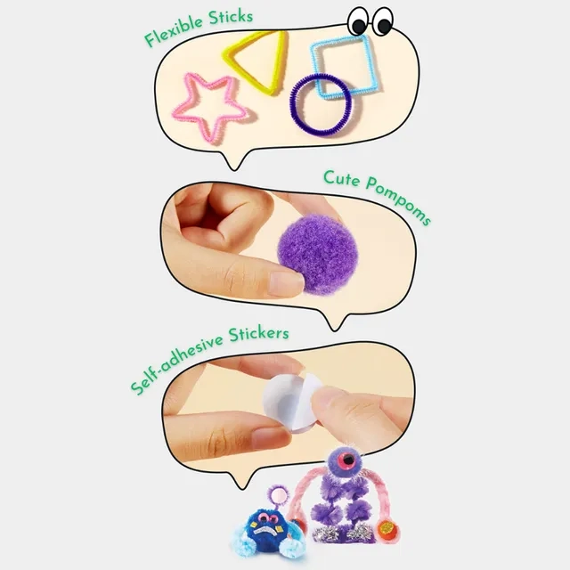 DIY Craft Bucket Space Adventure - 3+ years 180 pcs