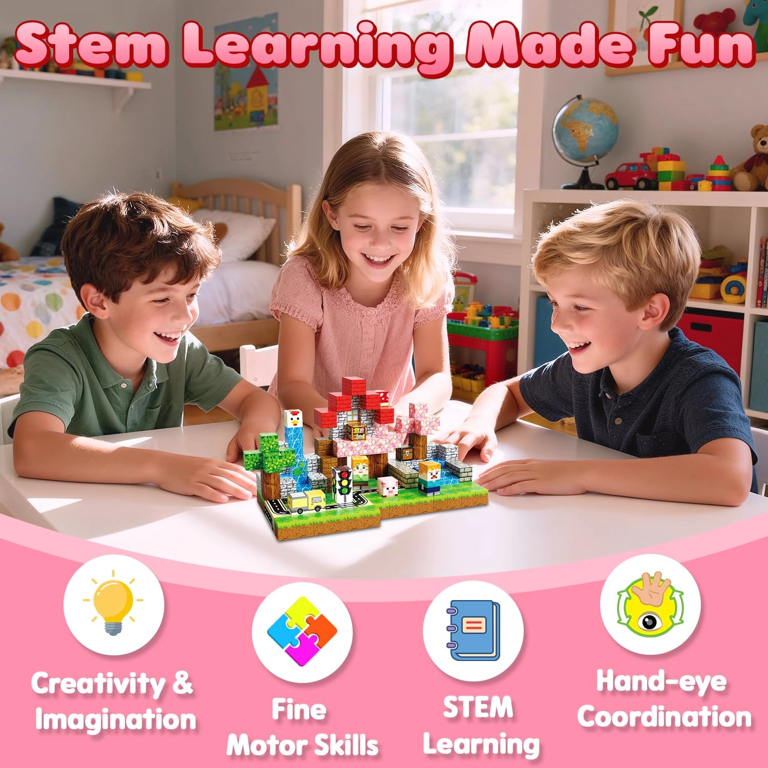 Magnetic Blocks - 200pcs