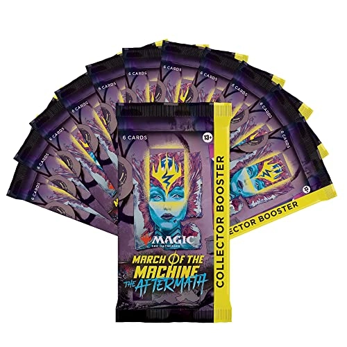 March of the Machine: The Aftermath Collector Booster Box - 72 Magic Cards