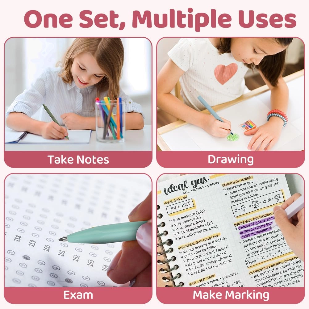 44 PCS Aesthetic School Supplies