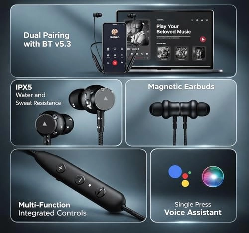 210 ANC Neckband Wireless Earbud