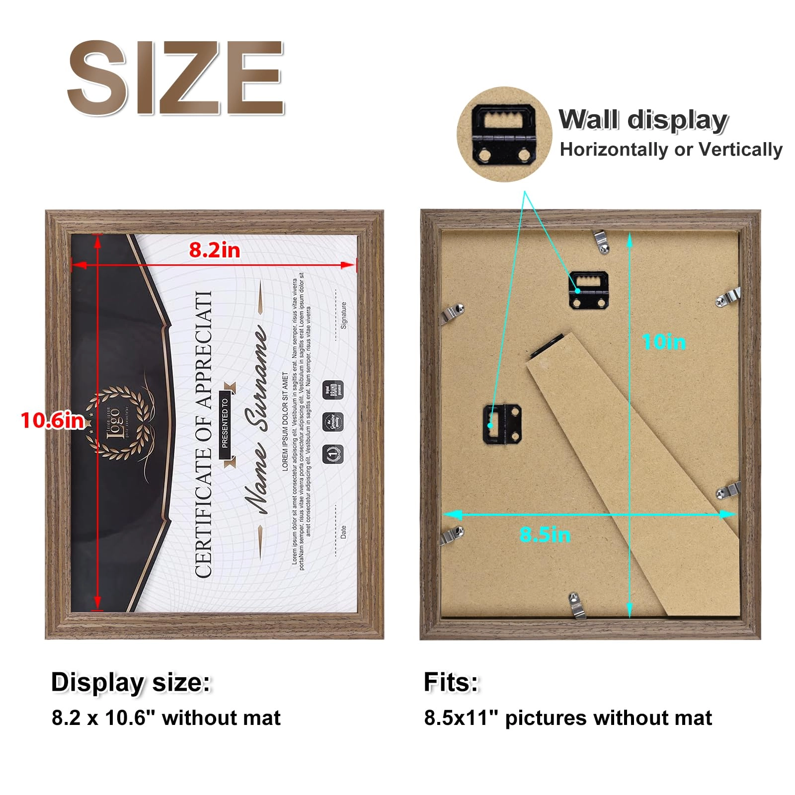 Picture Frame - 8.5x11